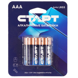Изображение товара Батарейка СТАРТ AAA (LR03/FR03)