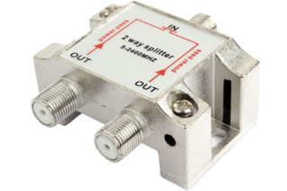 Изображение товара Сплиттер антенный Cablexpert AS-TV-PP-02