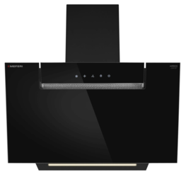 Изображение товара Вытяжка наклонная Meferi AIRBOX60BK COMFORT черный/черный