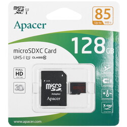 Изображение товара Карта памяти Apacer microSDXC 128 ГБ [AP128GMCSX10U5-R]