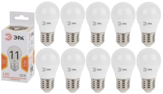 Изображение товара Комплект светодиодных ламп ЭРА LED P45-11W-827-E27