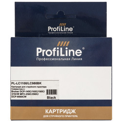 Изображение товара Картридж ProfiLine PL-LC1100/LC980BK черный