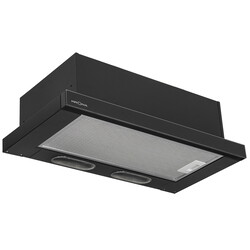 Изображение товара Вытяжка телескопическая KRONA KAMILLA 600 2DN BL GLASS черный/черный