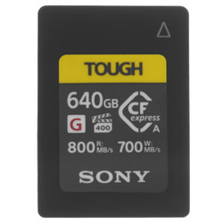 Изображение товара Карта памяти Sony Tough CFexpress Card Type A 640 ГБ [CEA-G640T]