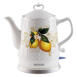 Изображение товара Электрочайник Delta Lux DE-1010 белый