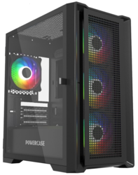 Изображение товара Корпус PowerCase Alisio Micro X4B V2 [CAMCXB-A4] черный