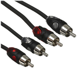 Изображение товара Кабель   Aura 2RCA - 2RCA черный