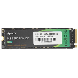 Изображение товара 256 ГБ M.2 NVMe накопитель Apacer AS2280P4U [AP256GAS2280P4U-1]