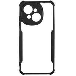 Изображение товара Накладка  BoraSCO Sky Case для Tecno POP 9/ SPARK GO 1/ GO 2025 черный/прозрачный