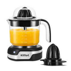 Изображение товара Соковыжималка электрическая Kitfort КТ-1185 черный