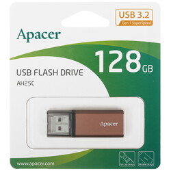 Изображение товара Память USB Flash 128 ГБ Apacer AH25C [AP128GAH25CJ-1]