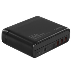 Изображение товара Сетевое зарядное устройство LDNIO A6140C черный
