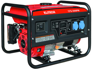 Изображение товара Электрогенератор   бензиновый Elitech СГБ 2500РМ