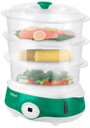 Изображение товара Пароварка Kitfort КТ-6454 бирюзовый