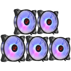 Изображение товара Комплект вентиляторов ARDOR GAMING Mistral AR12 Kit 5in1  черный