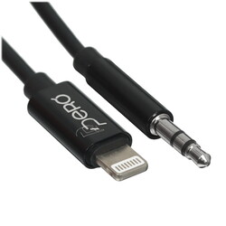 Изображение товара Кабель   Pero Lightning - jack 3.5 мм черный