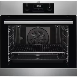 Изображение товара Электрический духовой шкаф AEG BEB331010M серебристый
