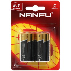 Изображение товара Батарейка NANFU EXCELL-PLUS LR14 C (LR14/ER26500/R14)