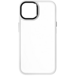Изображение товара Накладка  Aceline Silicone Side для Apple iPhone 14 белый