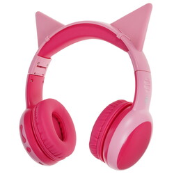 Изображение товара Беспроводные/проводные наушники PERO BH03 розовый 2022