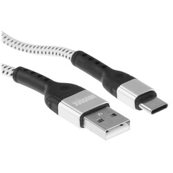 Изображение товара Кабель круглый WIIIX USB Type-C - USB 2.0 Type-A белый 1 м