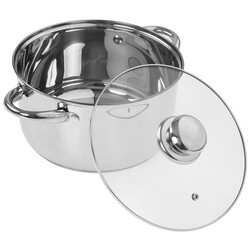 Изображение товара Кастрюля Appetite Greta 4.3 л 22 см серый