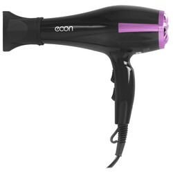 Изображение товара Фен Econ ECO-BH122D черный/фиолетовый