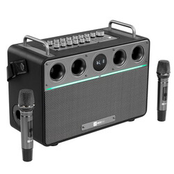 Изображение товара Портативная аудиосистема MusicHall SoundMaster Advanced, серый