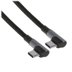 Изображение товара Кабель круглый Ugreen USB Type-C - USB Type-C черный 2 м
