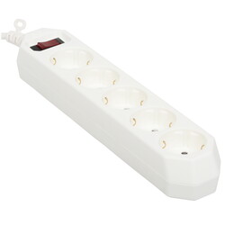Изображение товара Сетевой фильтр ЭРА USF-5es-3m-W белый