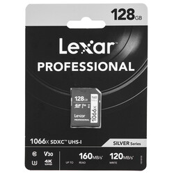 Изображение товара Карта памяти Lexar SDXC 128 ГБ [LSD1066128G-BNNNG]