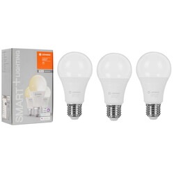 Изображение товара Комплект умных светодиодных ламп Osram Ledvance SMART+ WiFi Classic Dimmable 60 9 W/2700K E27