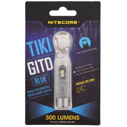 Изображение товара Фонарь Nitecore TIKI GITD BLUE