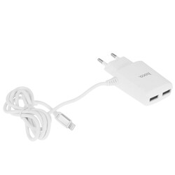 Изображение товара Сетевое зарядное устройство Hoco C82A Real Power белый