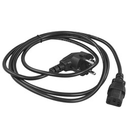 Изображение товара Кабель питания Telecom IEC C13 - CEE 7/7