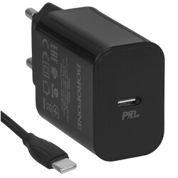 Изображение товара Сетевое зарядное устройство Borofone BA65A черный