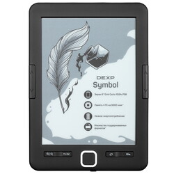 Изображение товара 6" Электронная книга DEXP S4 Symbol черный