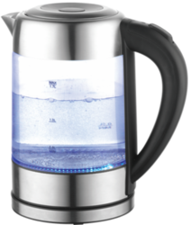Изображение товара Электрочайник Renova KT17G-04B серебристый
