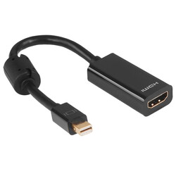 Изображение товара Переходник однонаправленный Hama mini DisplayPort - HDMI
