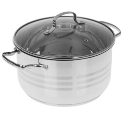 Изображение товара Кастрюля Rashel Мария R-60т 6 л 24 см серебристый