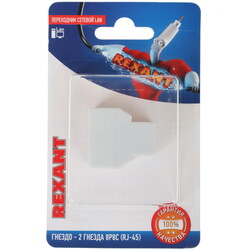 Изображение товара Проходной соединительный адаптер RJ45 Rexant 03-0103