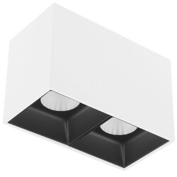 Изображение товара Светильник потолочный Technical C065CL-02-L12W3K-W белый/белый/чёрный