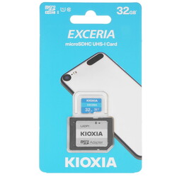 Изображение товара Карта памяти KIOXIA EXCERIA microSDHC 32 ГБ [LMEX1L032GG2]