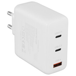 Изображение товара Сетевое зарядное устройство TTEC SmartCharger Trio GAN 120W белый
