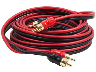 Изображение товара Кабель   AMP 2RCA - 2RCA красный, черный