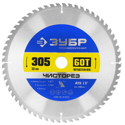 Изображение товара Диск пильный Зубр 36905-305-30-60