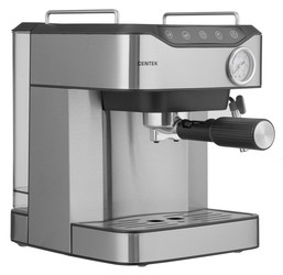 Изображение товара Кофеварка рожковая Centek CT-1166 серебристый
