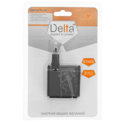 Изображение товара Сетевое зарядное устройство Delta+ ETL-MP45WB серый