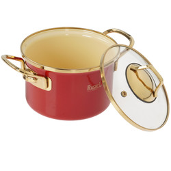 Изображение товара Кастрюля Rashel Gold R-05516 2.1 л 16 см красный
