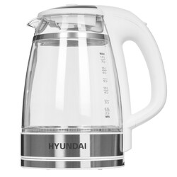 Изображение товара Электрочайник Hyundai HYK-G3506 белый
